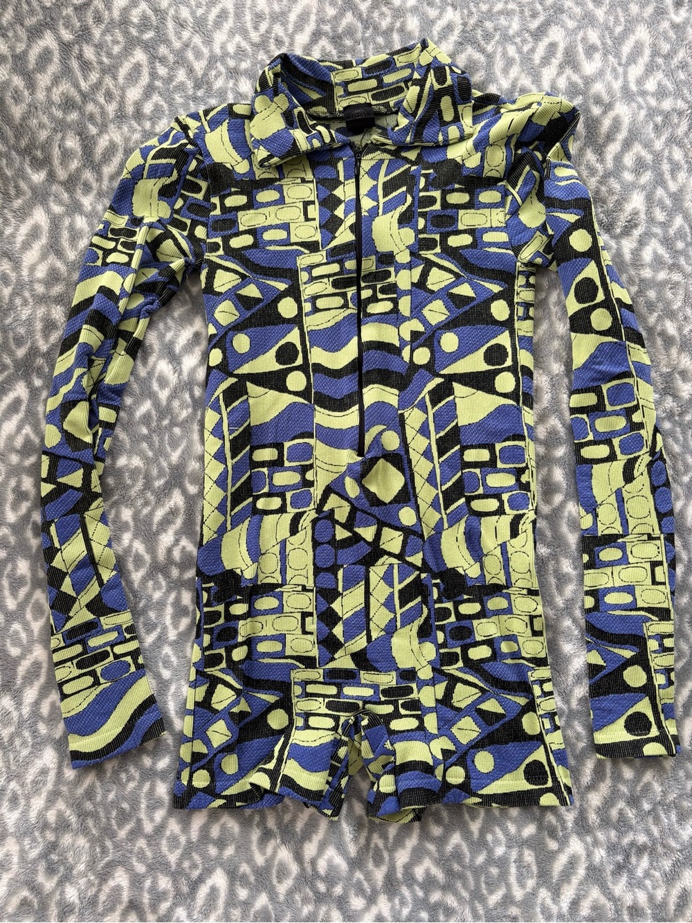 Urban Outfitters Green and Blue jumpsuit